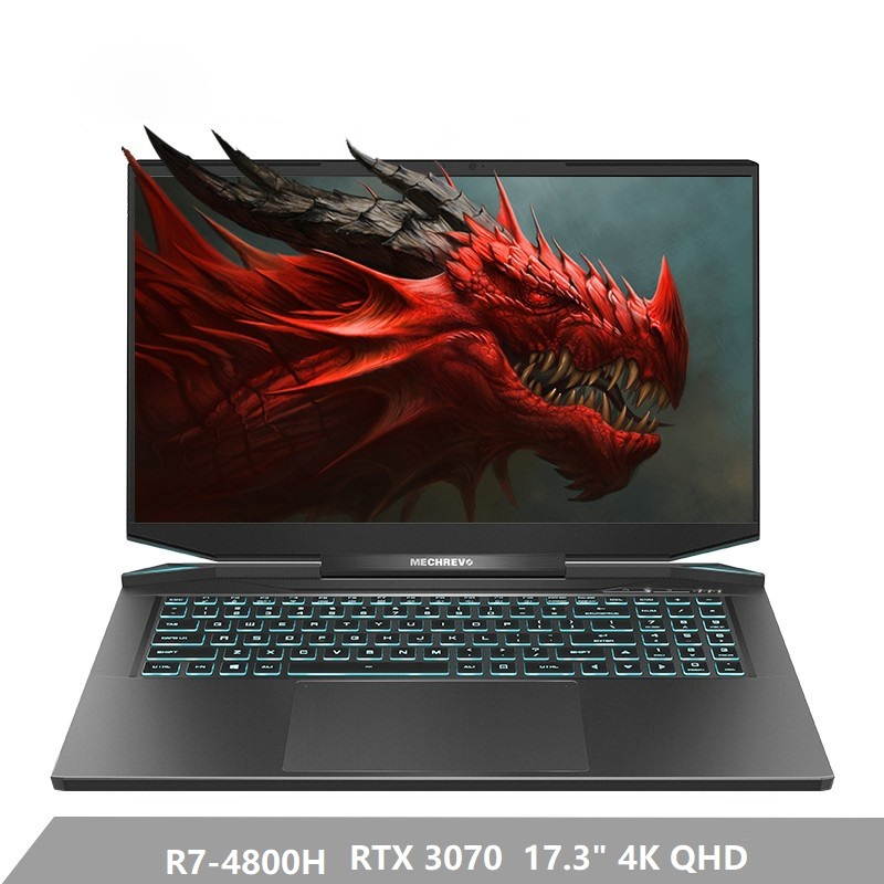 MECHREVO Gaming Notebook AMD R5-4600H 16G DDR4 512G SSD GTX1650 TI 15.6" Screen