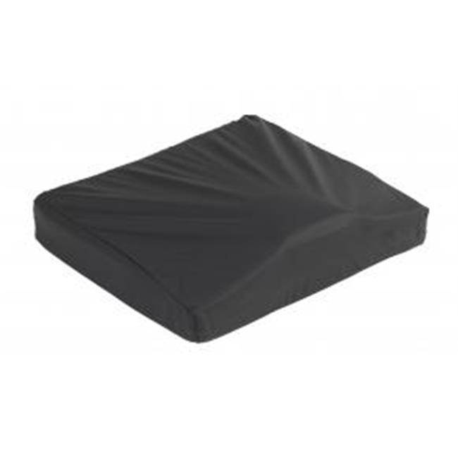 Drive Medical Titanium Gel/Foam Wheelchair Cushion, 16" x 18"