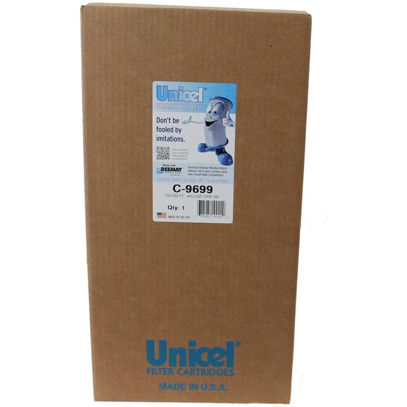 4) NEW Unicel C-9699 Jacuzzi Spa Replacement 100 Sq Ft Filter Cartridges FC-1490