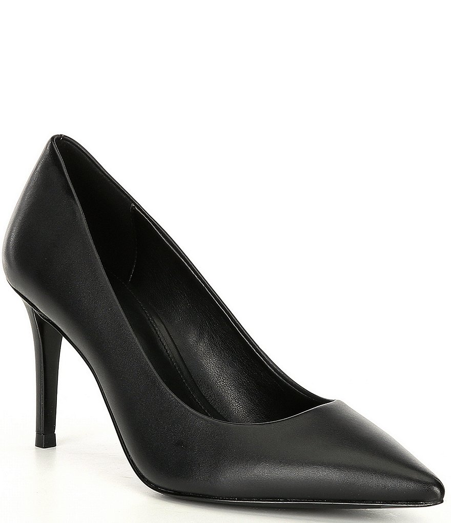 MICHAEL Michael Kors Keke Pointed Toe Leather Pumps