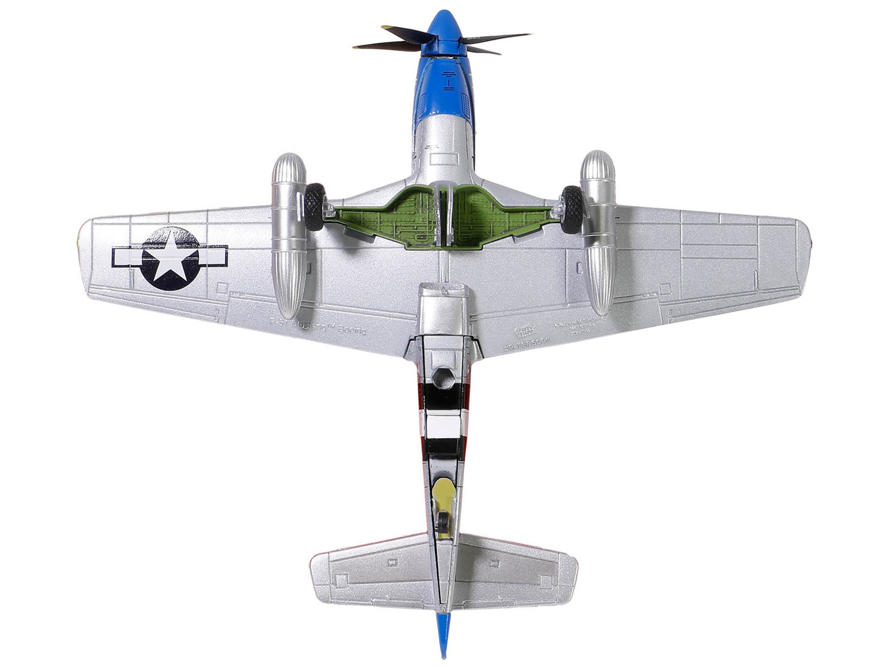 North American P-51D Mustang Fighter Aircraft "Lt. Col. McComas 118th Tactical Reconnaissance Squadron 23rd Fighter Group China" (1945) United States Army Air Force "Air Power Series" 1/48 Diecast Model by Hobby Master