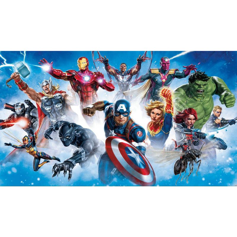 Avengers Gallery Art Peel and Stick Wall Mural - RoomMates