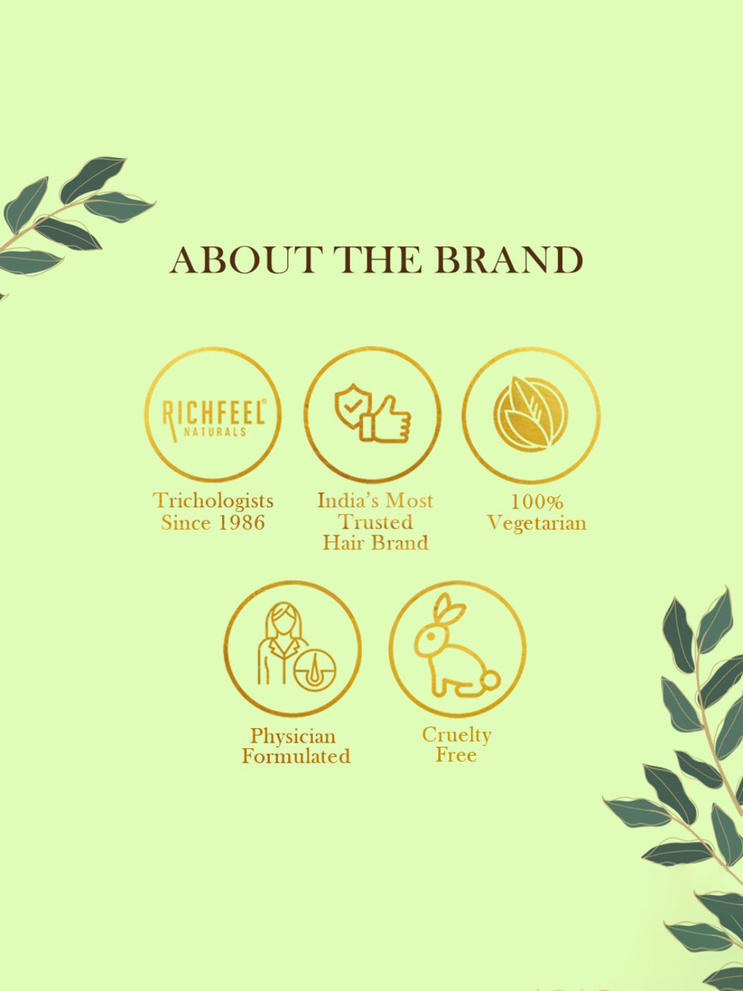 Richfeel Brahmi Jaborandi Nourishing Hair Oil - Pack of 2