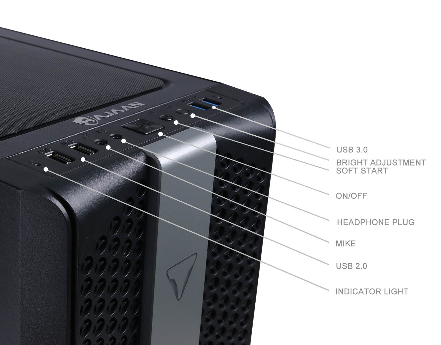 HAJAAN Flash F50 Gaming Desktop Tower PC - AMD Ryzen 5 3500X Hexa-Core Processor 3.6GHz, 16GB DDR4 RAM, 512GB SSD+1TB HDD, Nvidia GeForce GTX 1650 4GB, WIFI Windows 10 Home, NEW