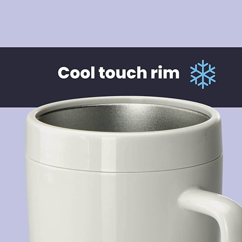 Insulated Coffee Mug with Lid | For  Trio