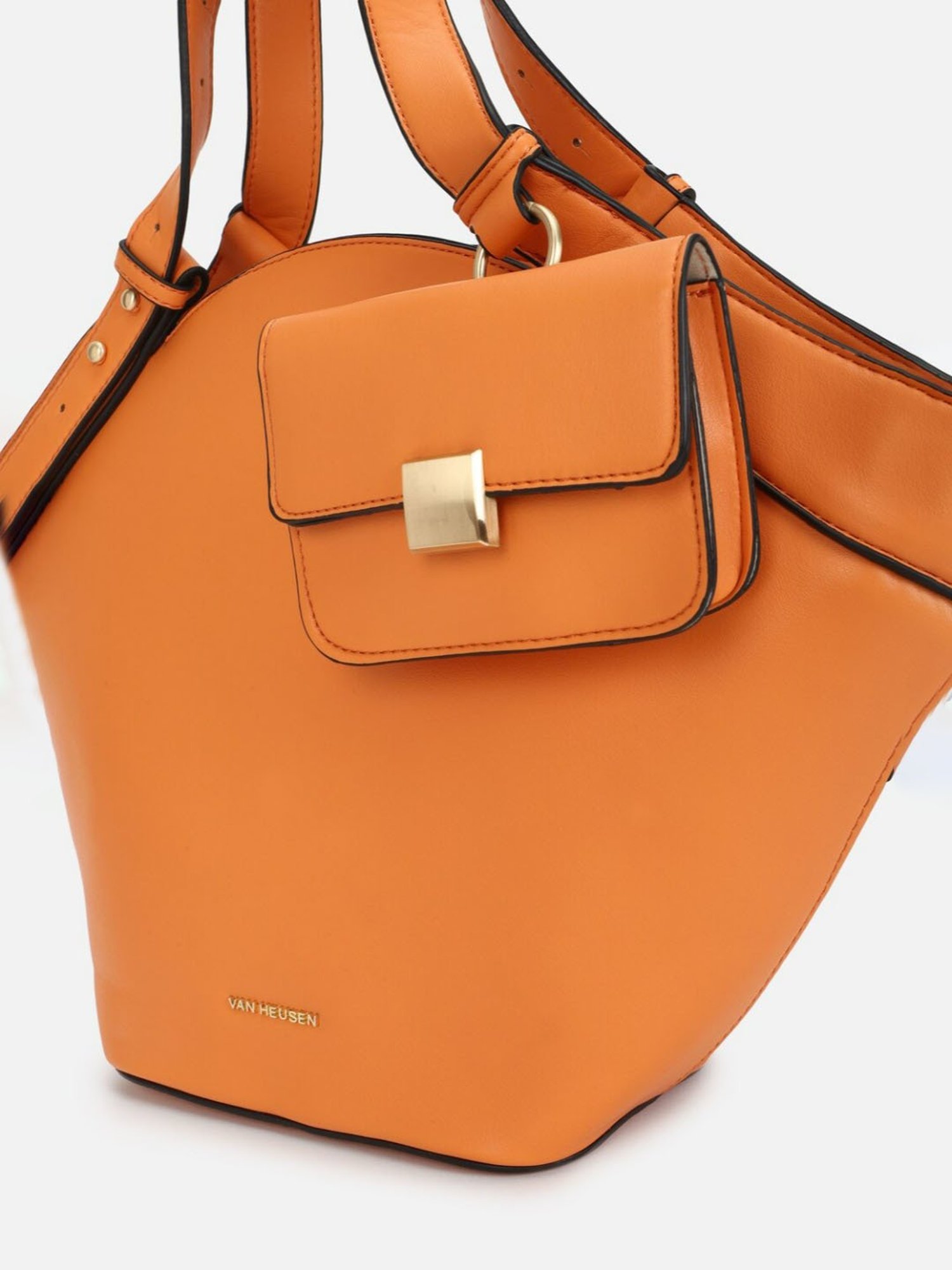 Van Heusen Orange Bucket Bag