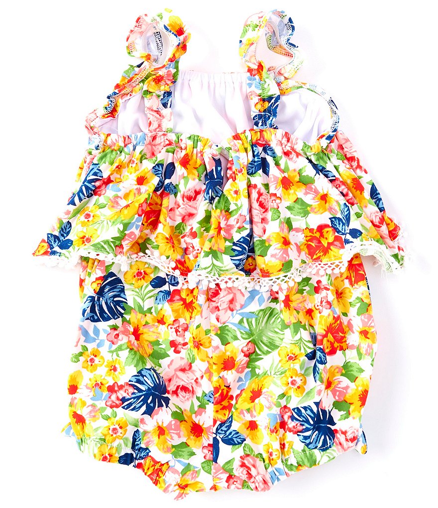 Burt's Bees Baby Newborn-9 Months Long-Sleeve Turkey Trot Footed Coverall