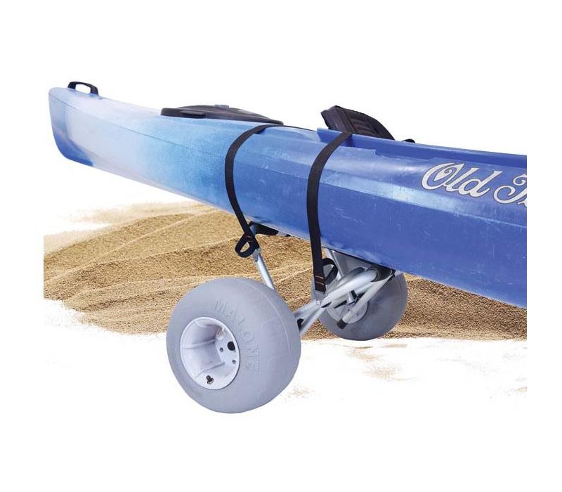 Malone Clipper TRX Deluxe Kayak And Canoe Cart With Balloon Wheels