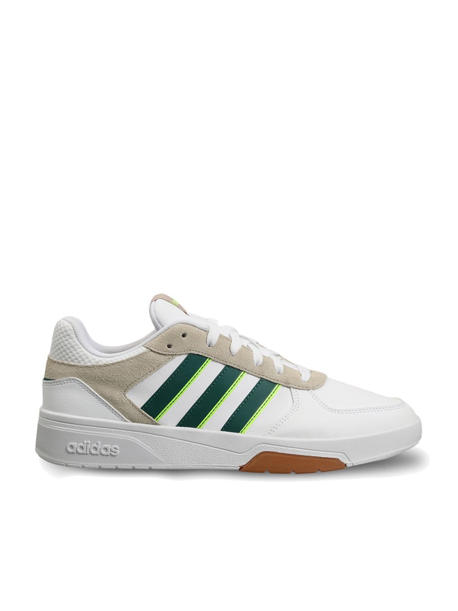 Adidas Men's COURTBEAT White Tennis Shoes