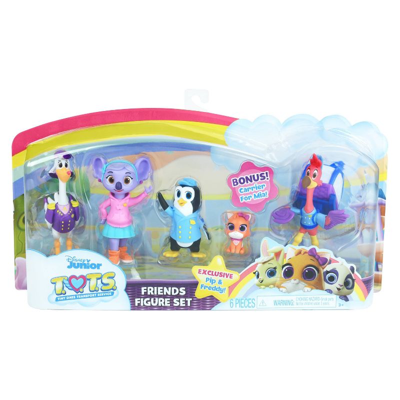 Disney Junior T.O.T.S. Collectible Figure Set - 6pc