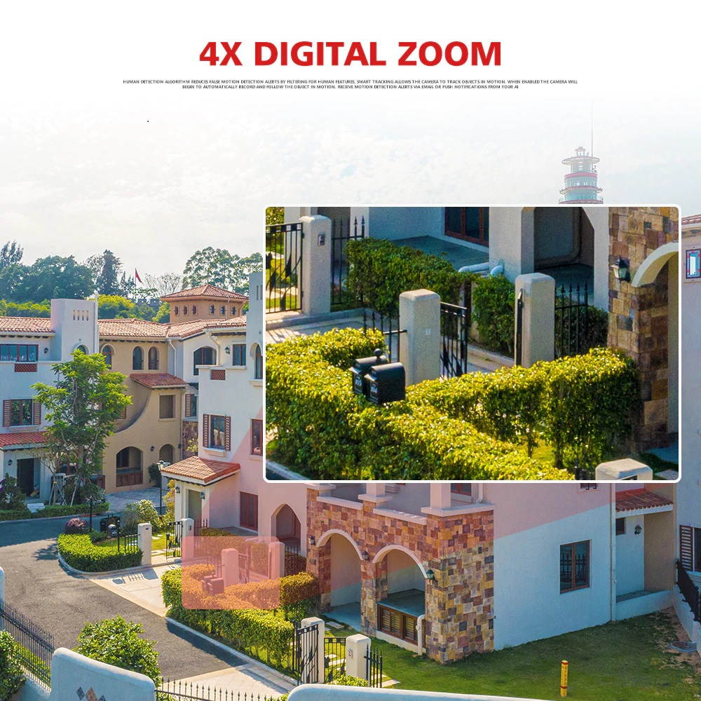 Security Camera Outdoor, Wireless WiFi IP Camera,Motion Detection, auto Tracking,2.4ghz Two Way Talk,HD 1080P pan Tile Full Color Night Vision Waterproof Outdoor Surveillance Boavision HD22M102M