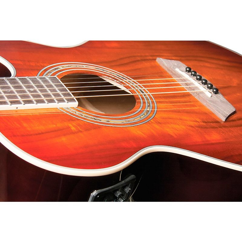 Washburn EA55G-A Festival Acoustic-Electric Guitar Koa Burst