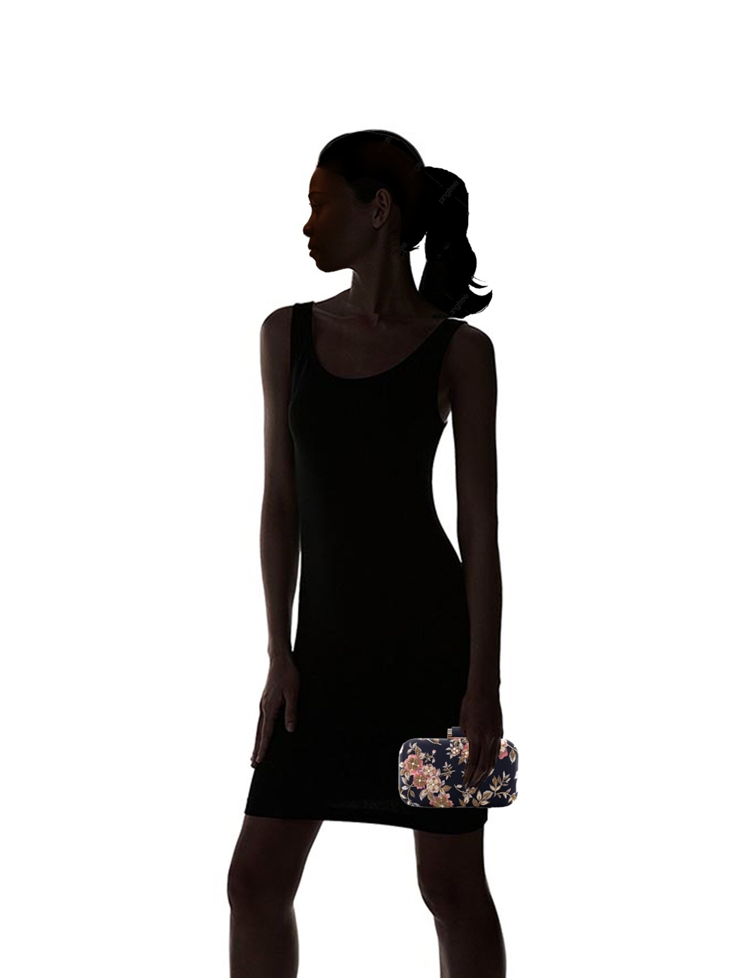 Sugarcrush Multicolor Silk Clutch