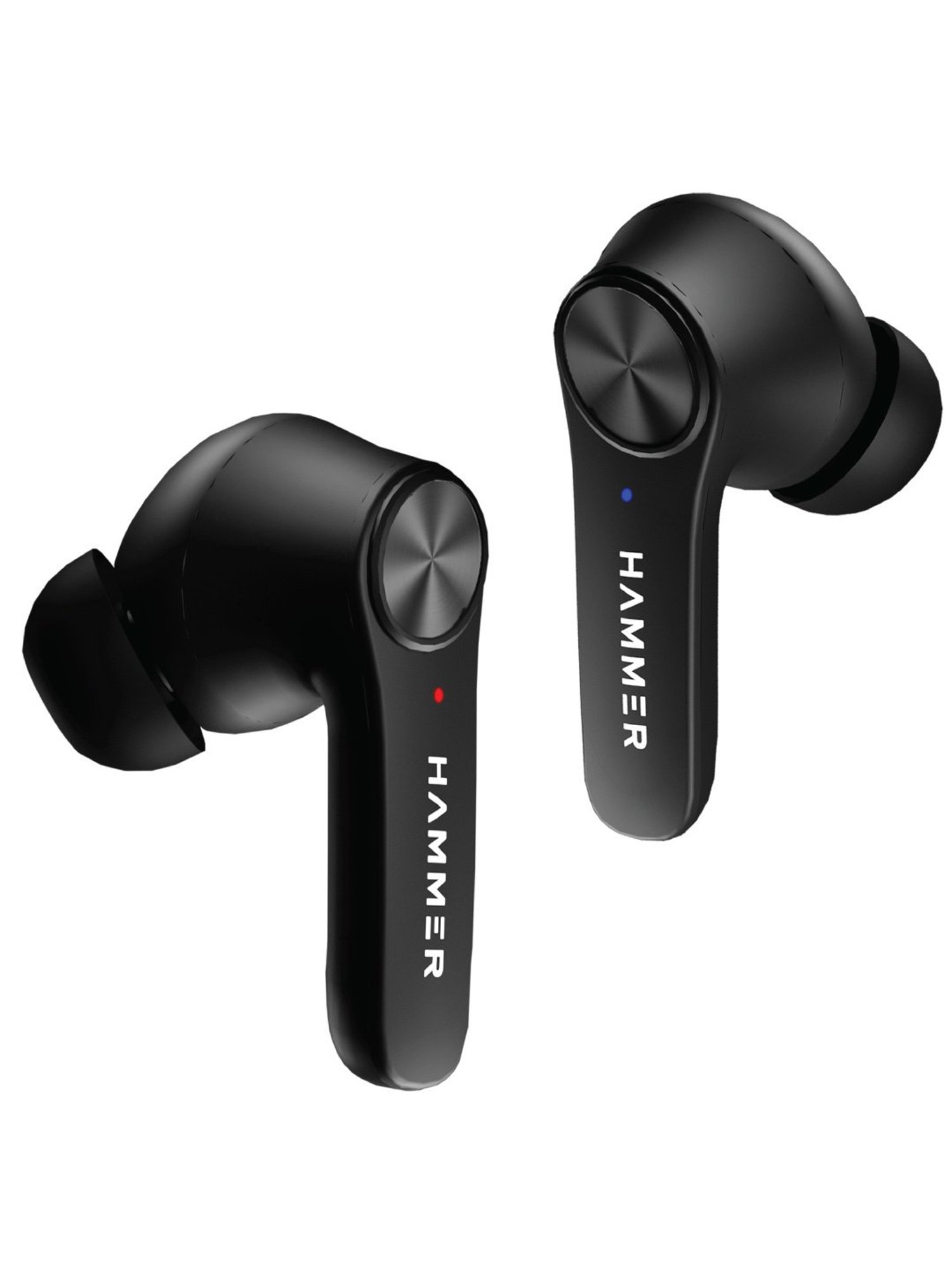 Hammer Airflow 2.0 True Wireless Earbuds with Mic (Black)