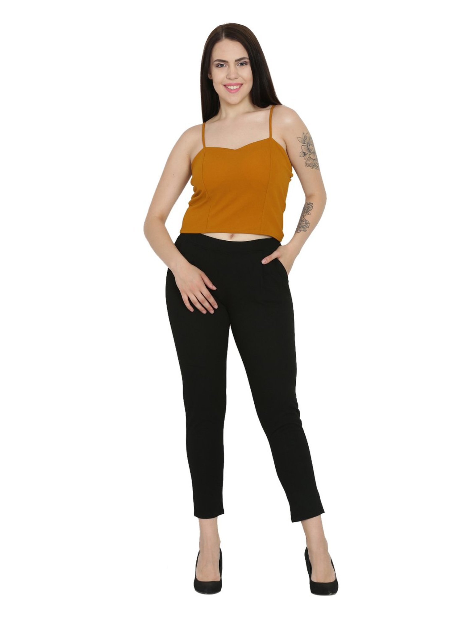 Westwood Black Cotton Trousers