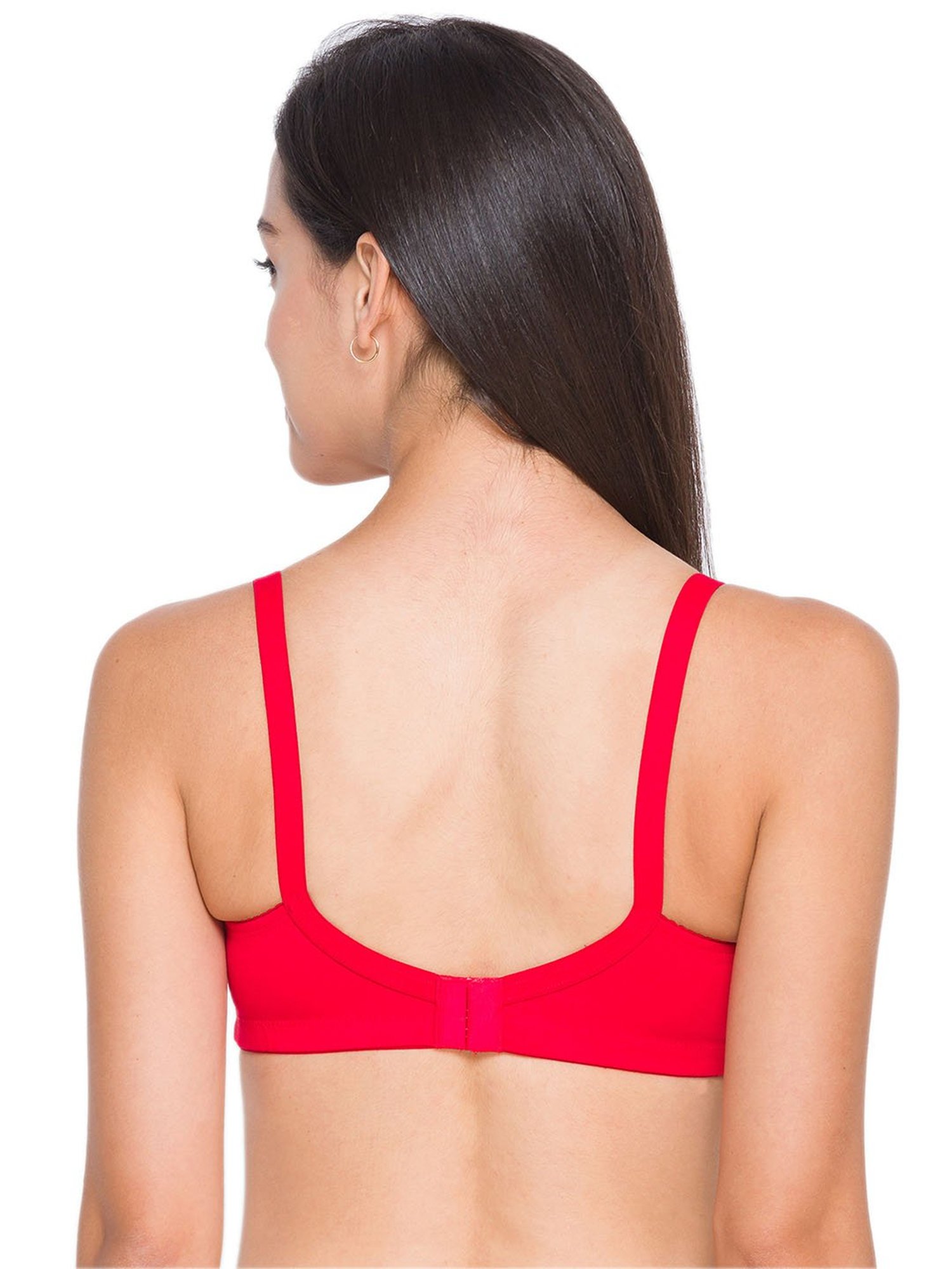 Candyskin Red Non Wired Non Padded Everyday Bra