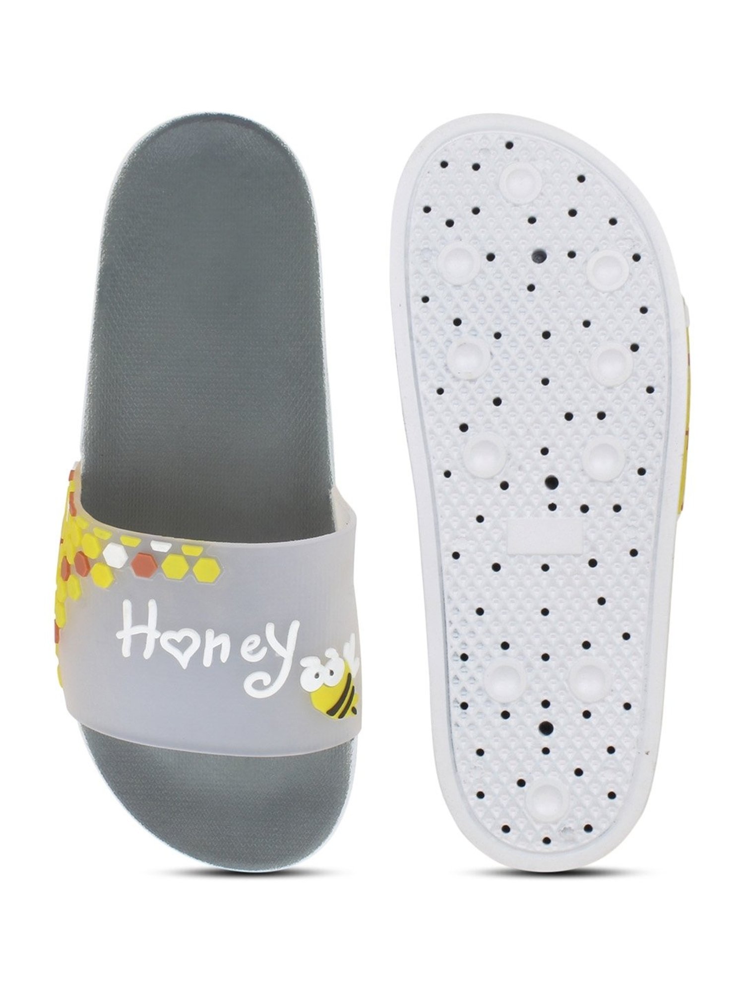 Pampy Angel Women's Grey Slides