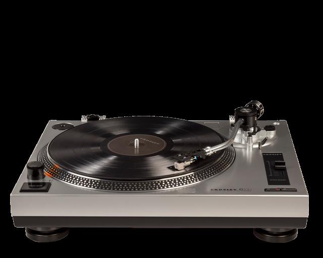 Crosley 2 Speed S-Shaped Built-In Preamp Record Player Turntable (For Parts)