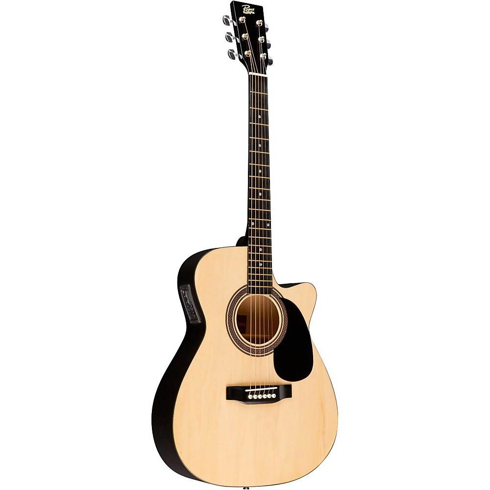 Rogue RA-090 Concert Cutaway Acoustic-Electric Guitar Natural