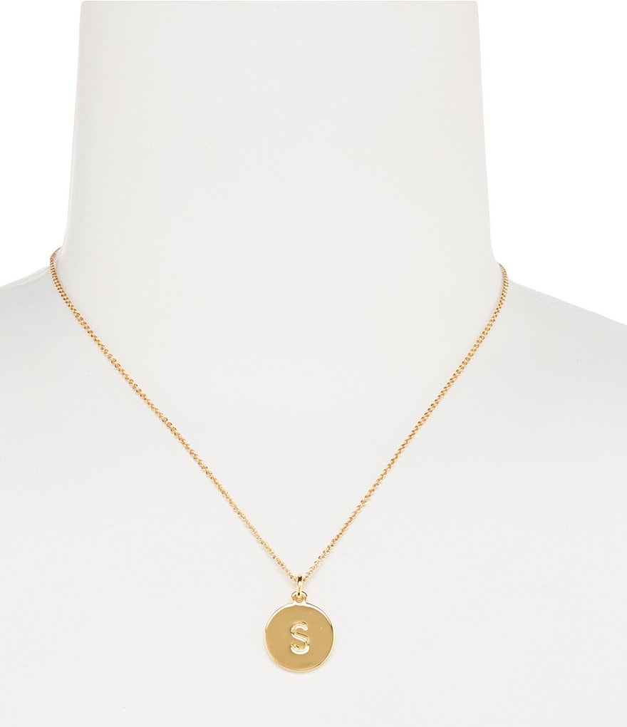 kate spade new york #double;One In A Million#double; Initial Necklace