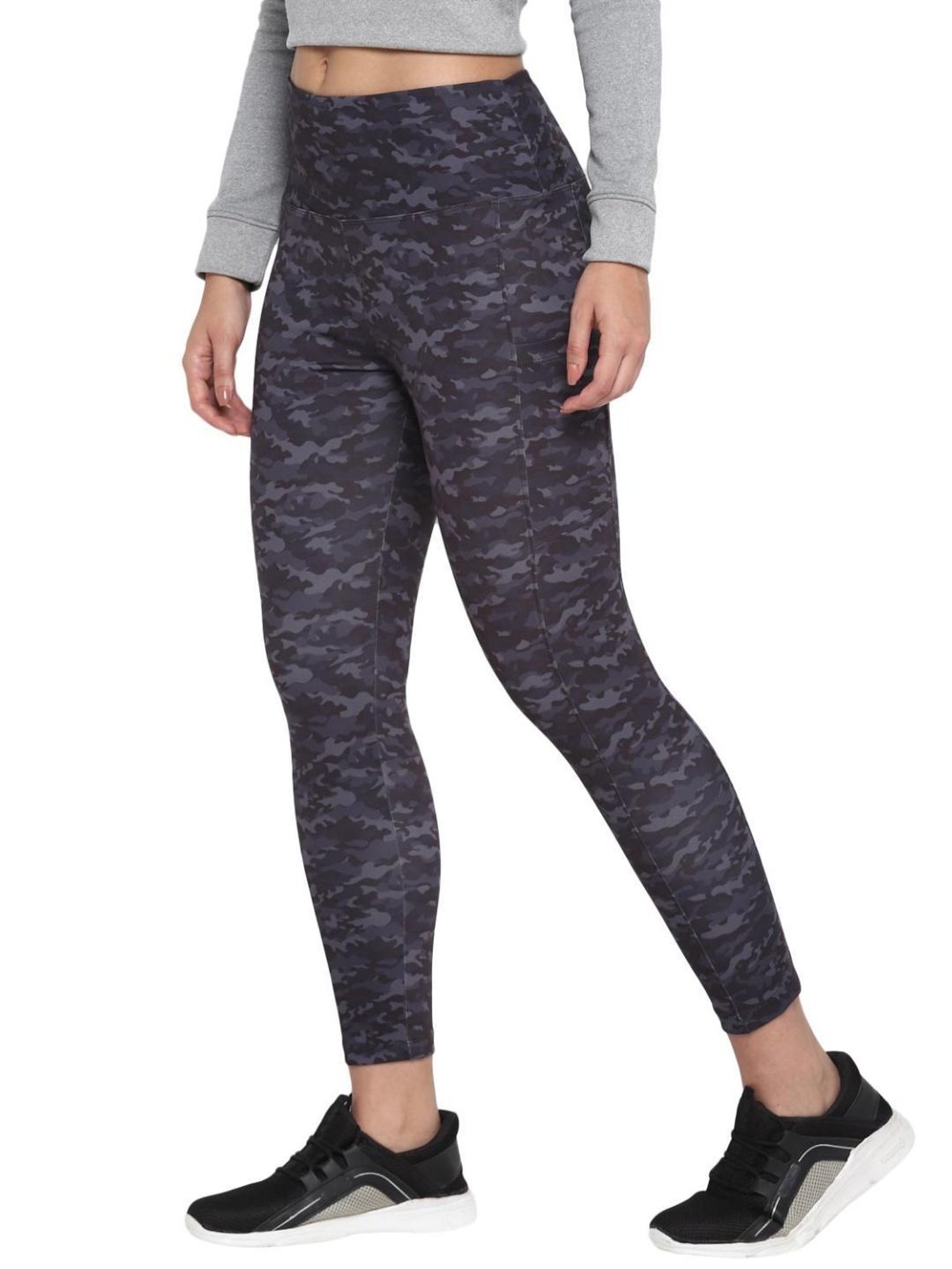 OFF LIMITS Grey Camo Print Tights