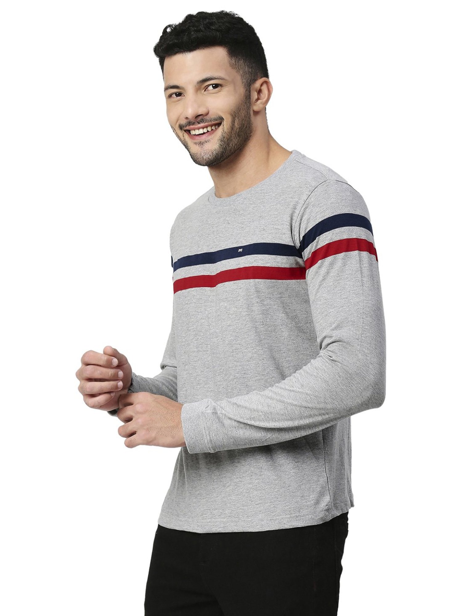 Sweet Dreams Dark Grey Regular Fit Crew T-Shirt