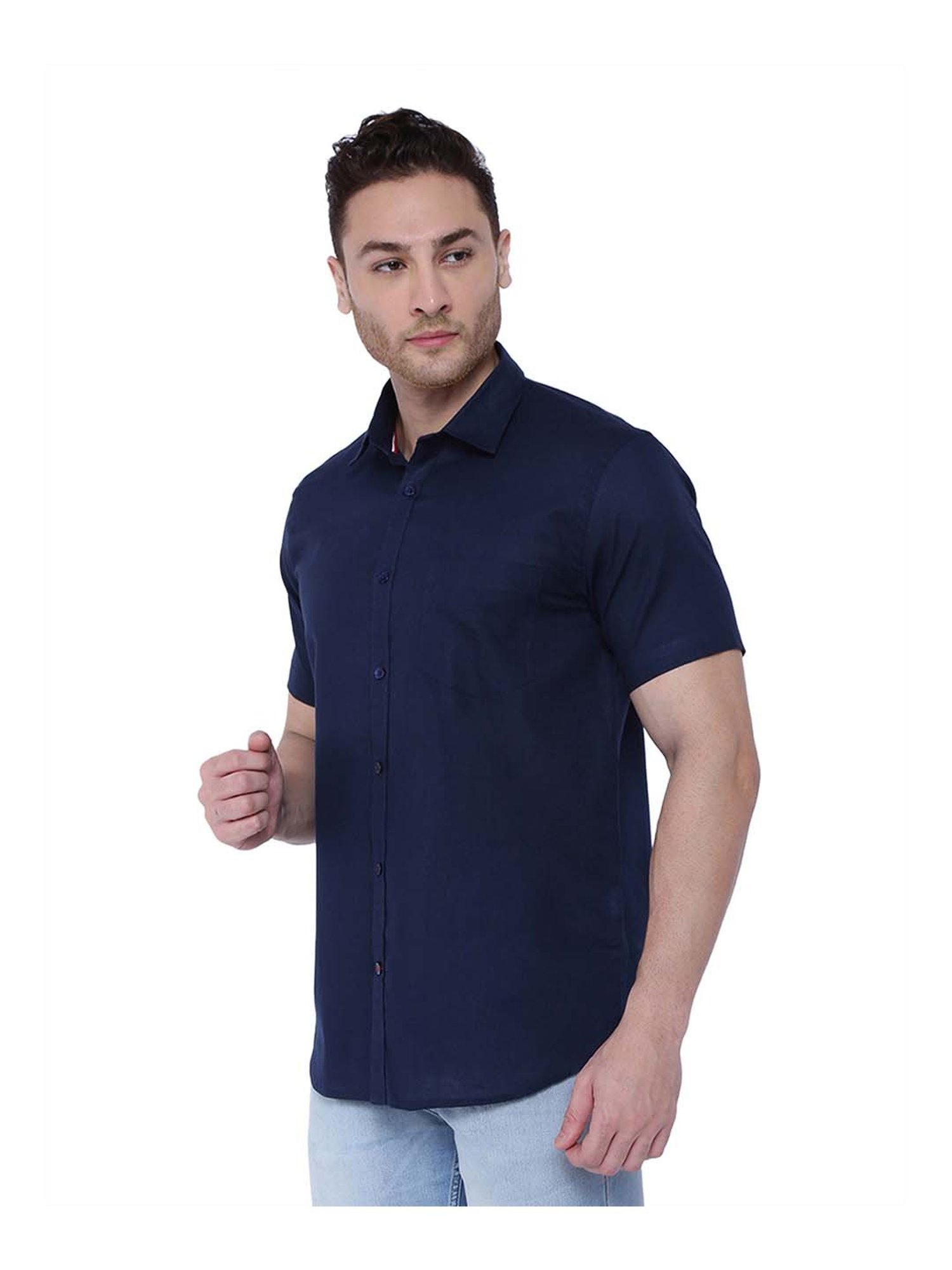 Southbay Navy Regular Fit Shirt