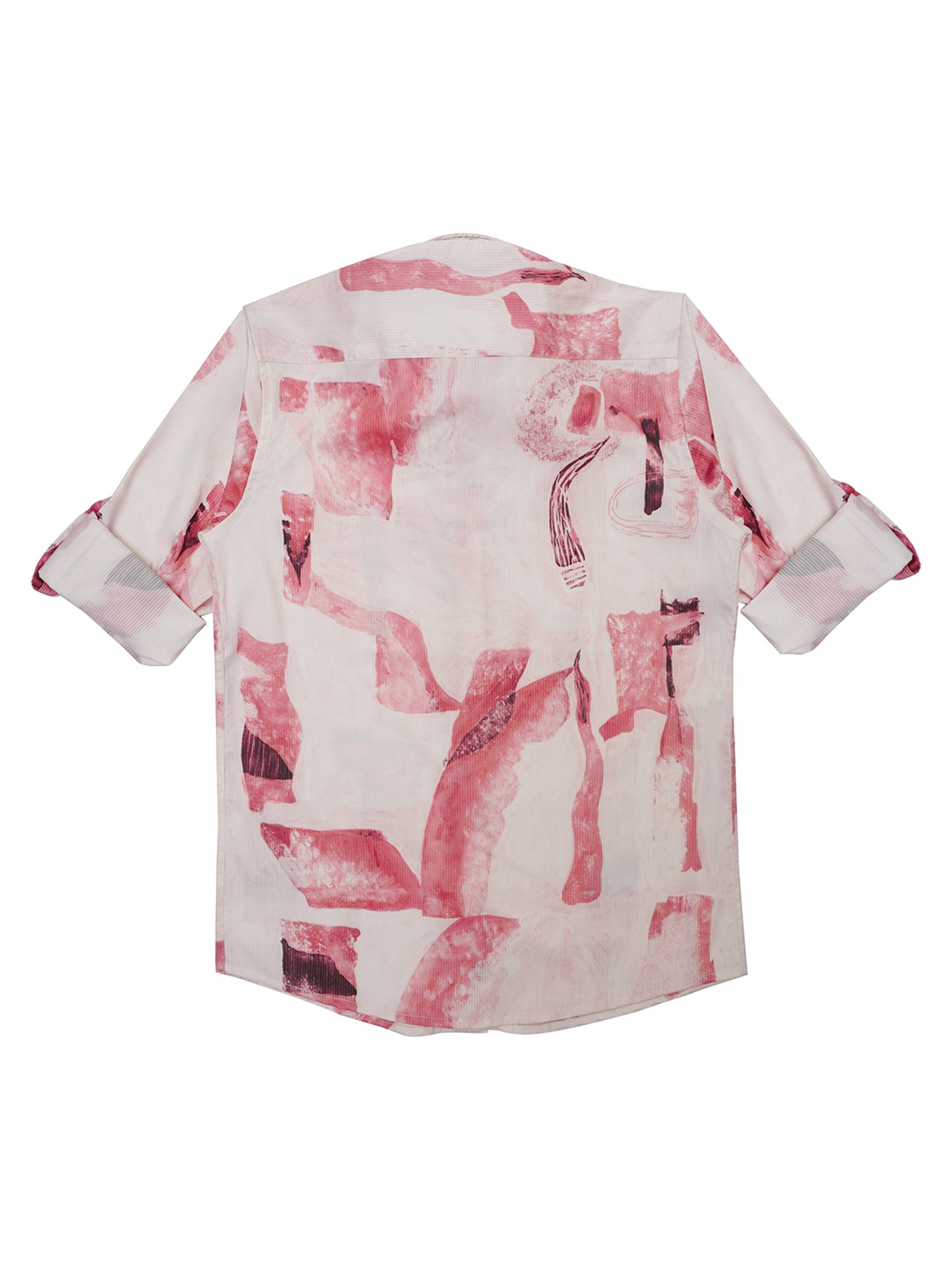 Cavio Kids Pink Printed Shirt