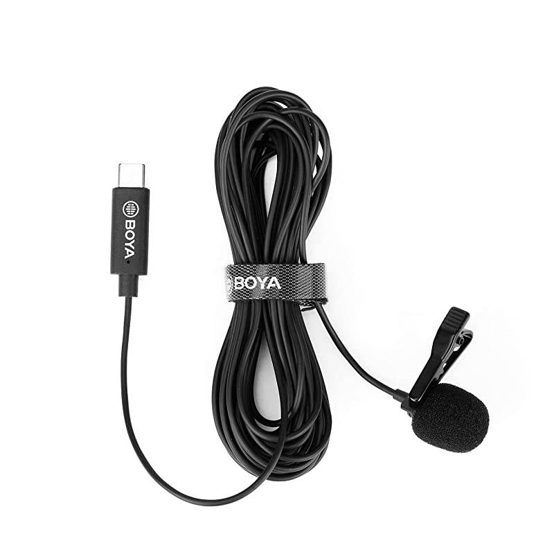 Lavalier Lightning Microphone for iOS iPhone 11 Vlog, 20 ft/6m  by-M2 Lapel Universal Mic with Lightning Plug Adapter for iPhone 11 10 X 8 7 MAC YouTube Video Facebook Live