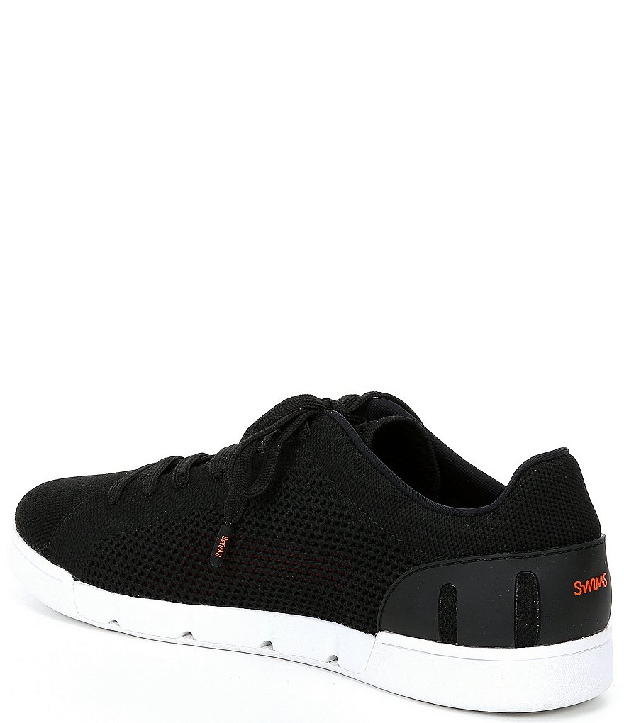 SWIMS Men's Breeze Tennis Knit Washable Lace-Up Sneakers