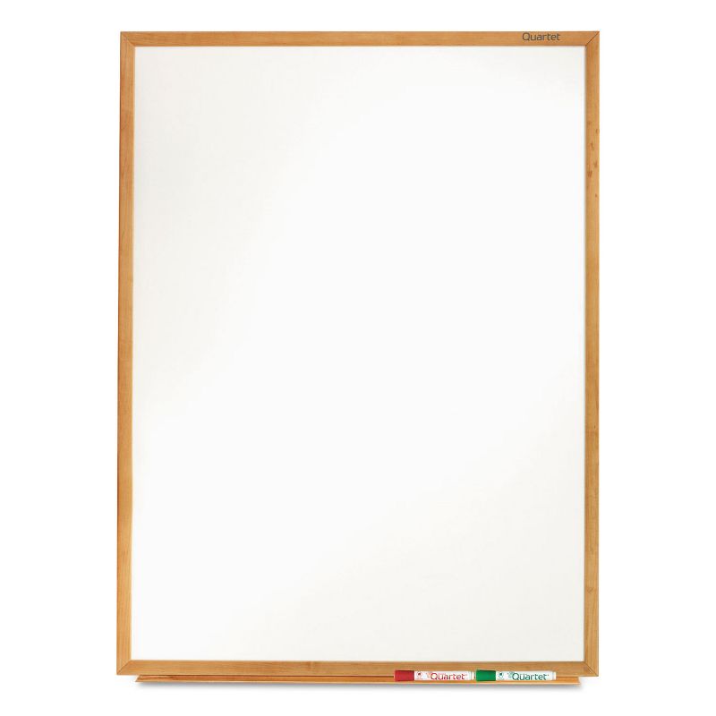 U Brands 36" Square Magnetic Dry Erase Board Silver Aluminum Frame