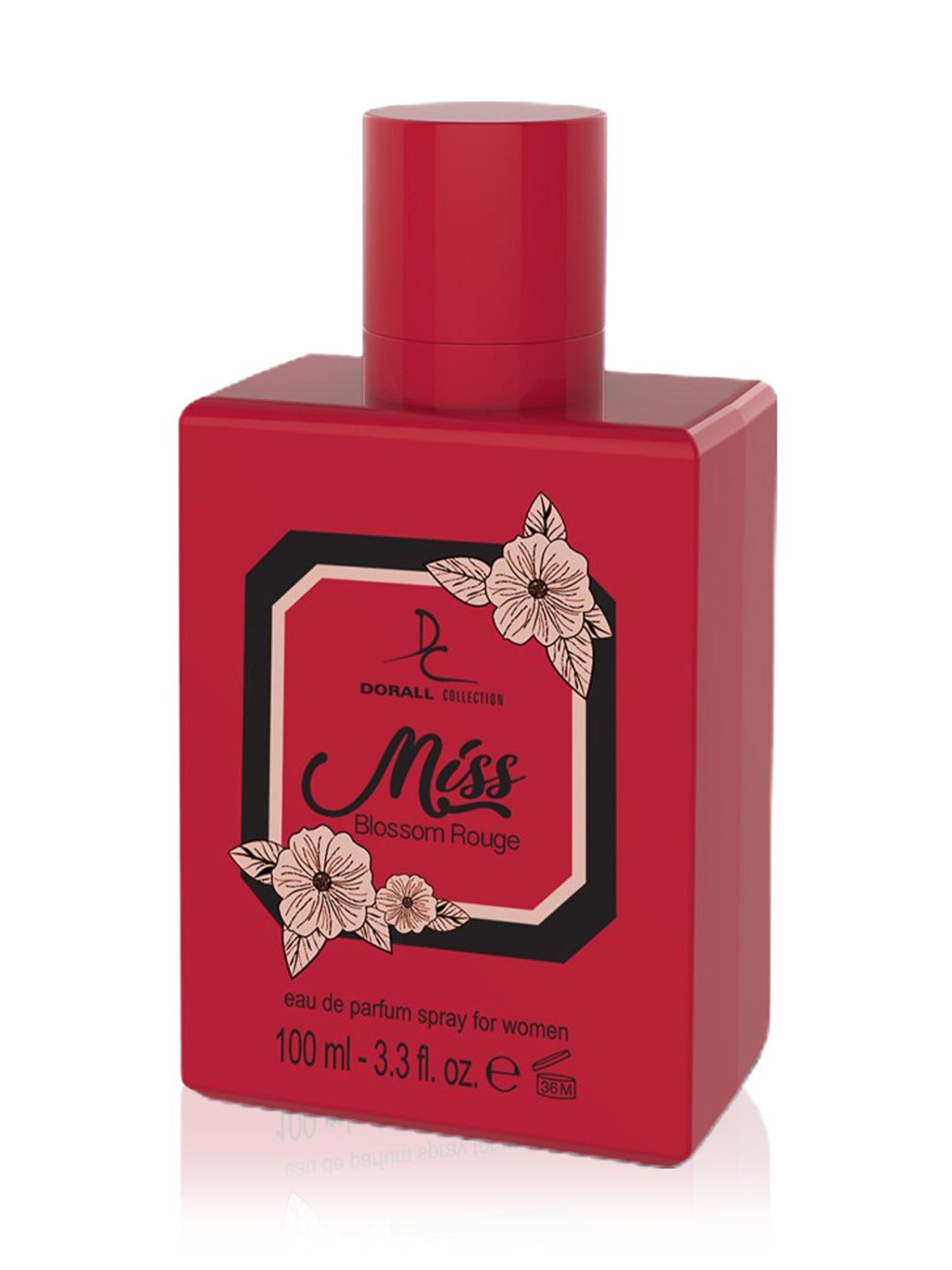 Dorall Collection Miss Blossom Rouge Eau de Toilette for Women - 100 ml