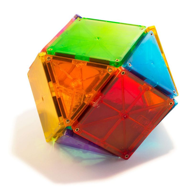 Magna-Tiles 32-Piece Clear Colors Set