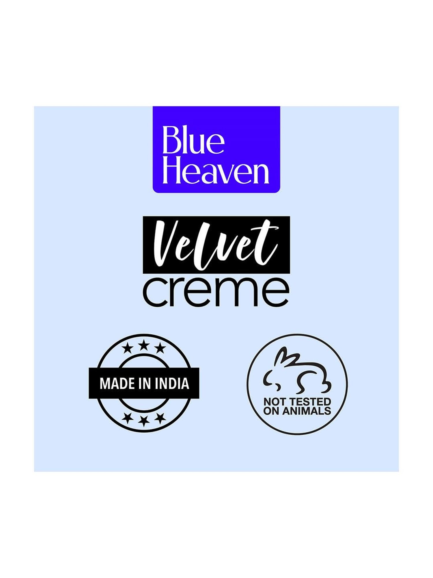 Blue Heaven Velvet Creme Lipstick Dramatic Red - 3.5 gm