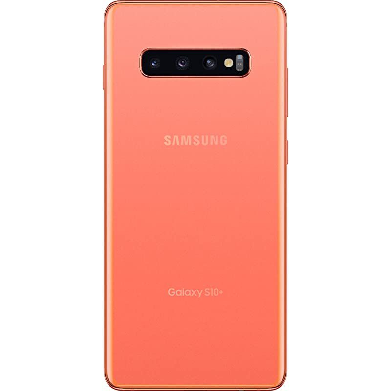 Galaxy Cellphone - S10+ Plus AT&T Factory Unlock (Flamingo Pink, 128GB)
