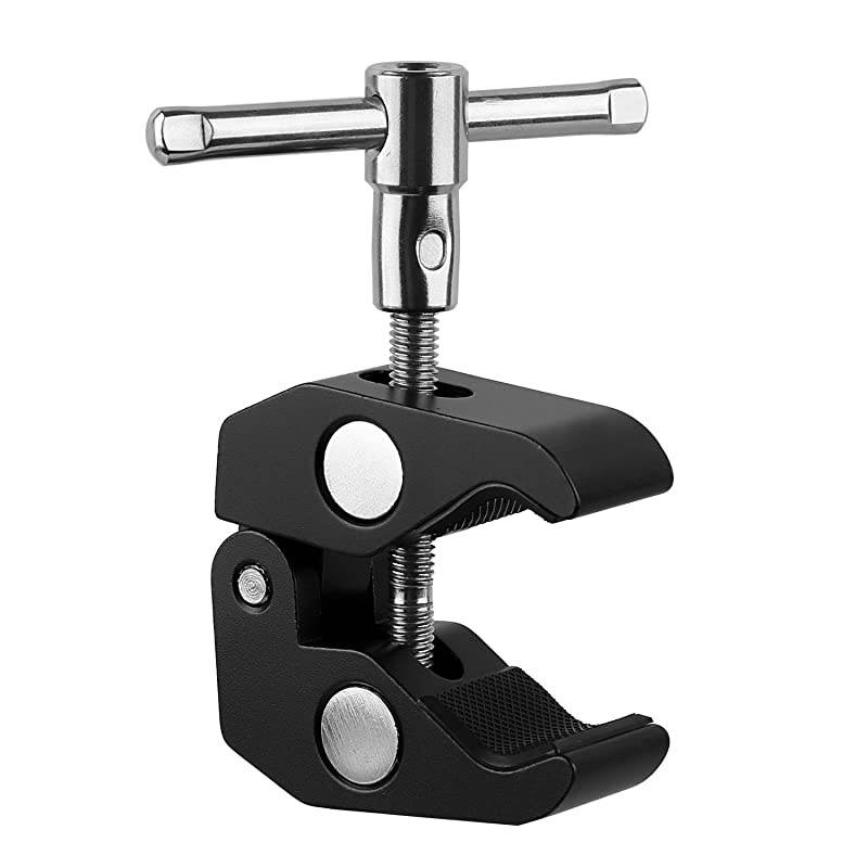 PSMA3 Large Super Clamp with 14quot and 38quot Thread for Flash Camera Monitor