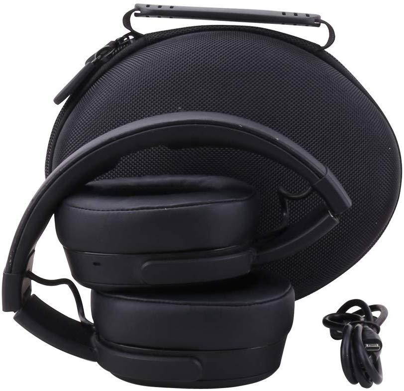 Aenllosi Hard Carrying Case for Skullcandy Crusher/Hesh 3 Bluetooth Wireless Over-Ear Headphones (Black)