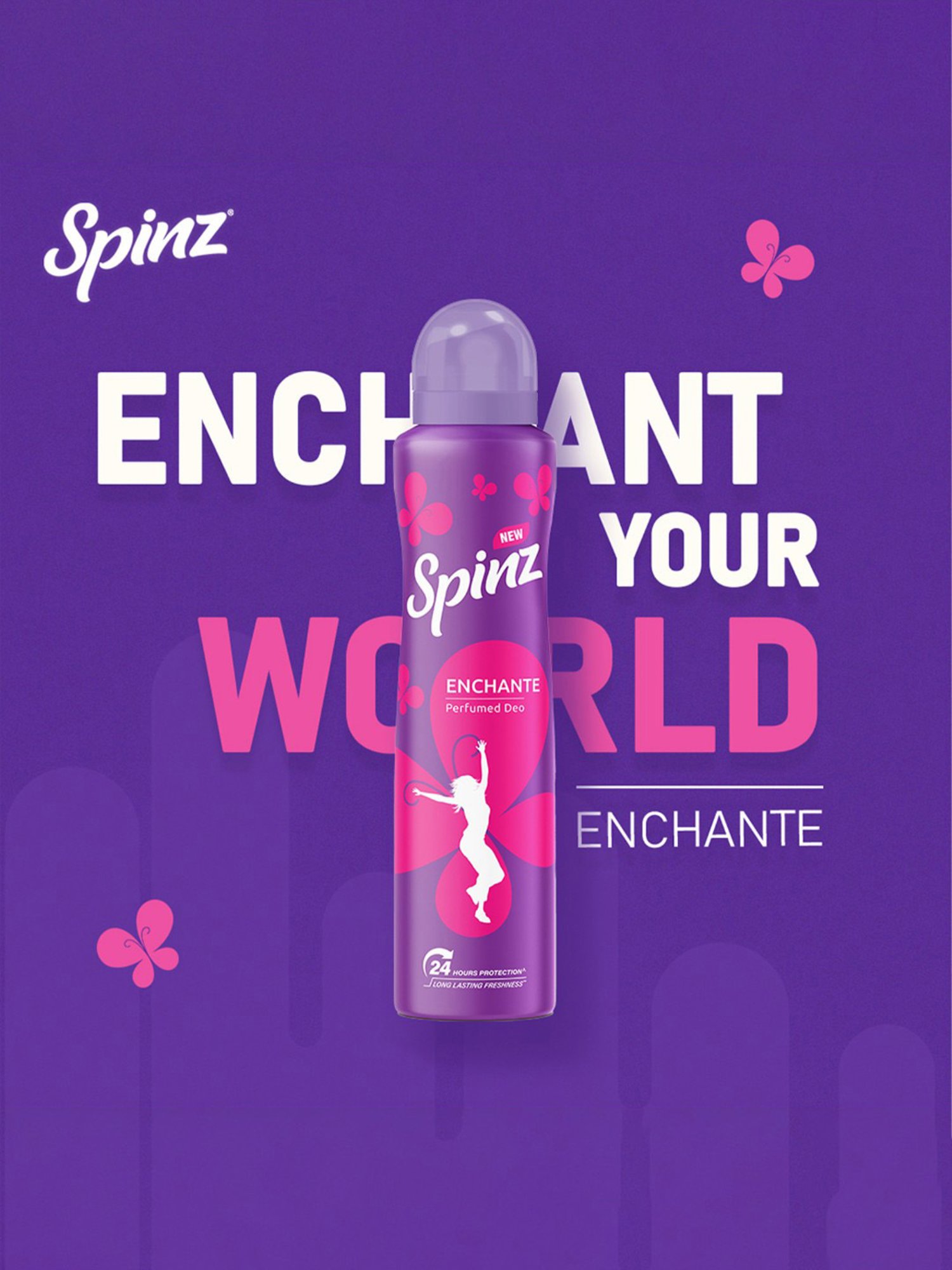 Spinz Enchante Perfumed Deo for Women - 200 ml