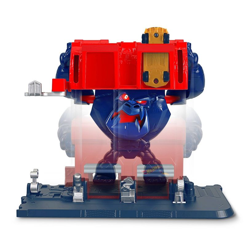 Hot Wheels City Gorilla Rage Garage Attack Playset