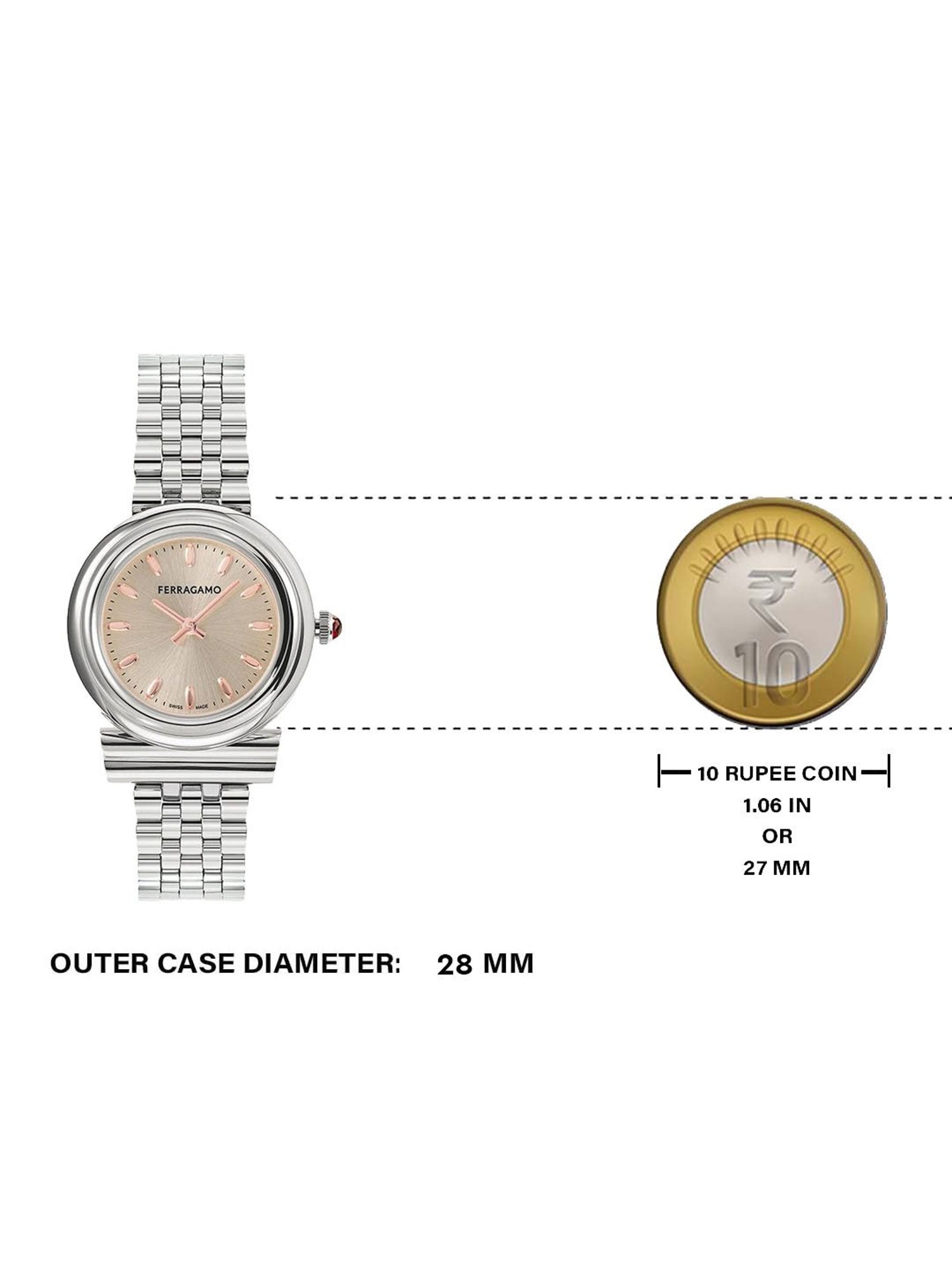 Ferragamo SFMV01223 Analog Watch for Women