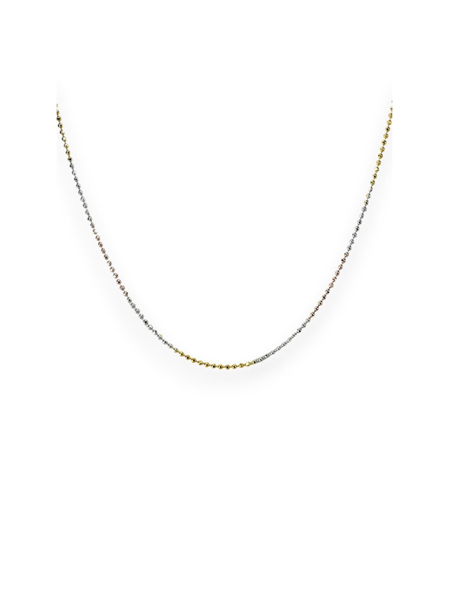 Taraash 92.5 Sterling Silver Ball Chain