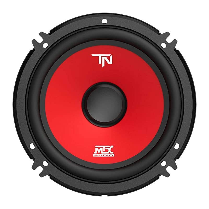 Terminator 6.5 Inch Woofer Cone Component Speaker Pair with 45 Watt RMS