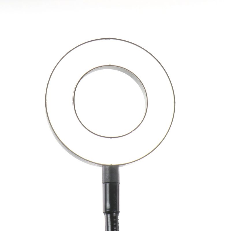 Technical Pro LiveShow3LM LED Goose Neck Selfie Light with Phone Holder and Pop Filter