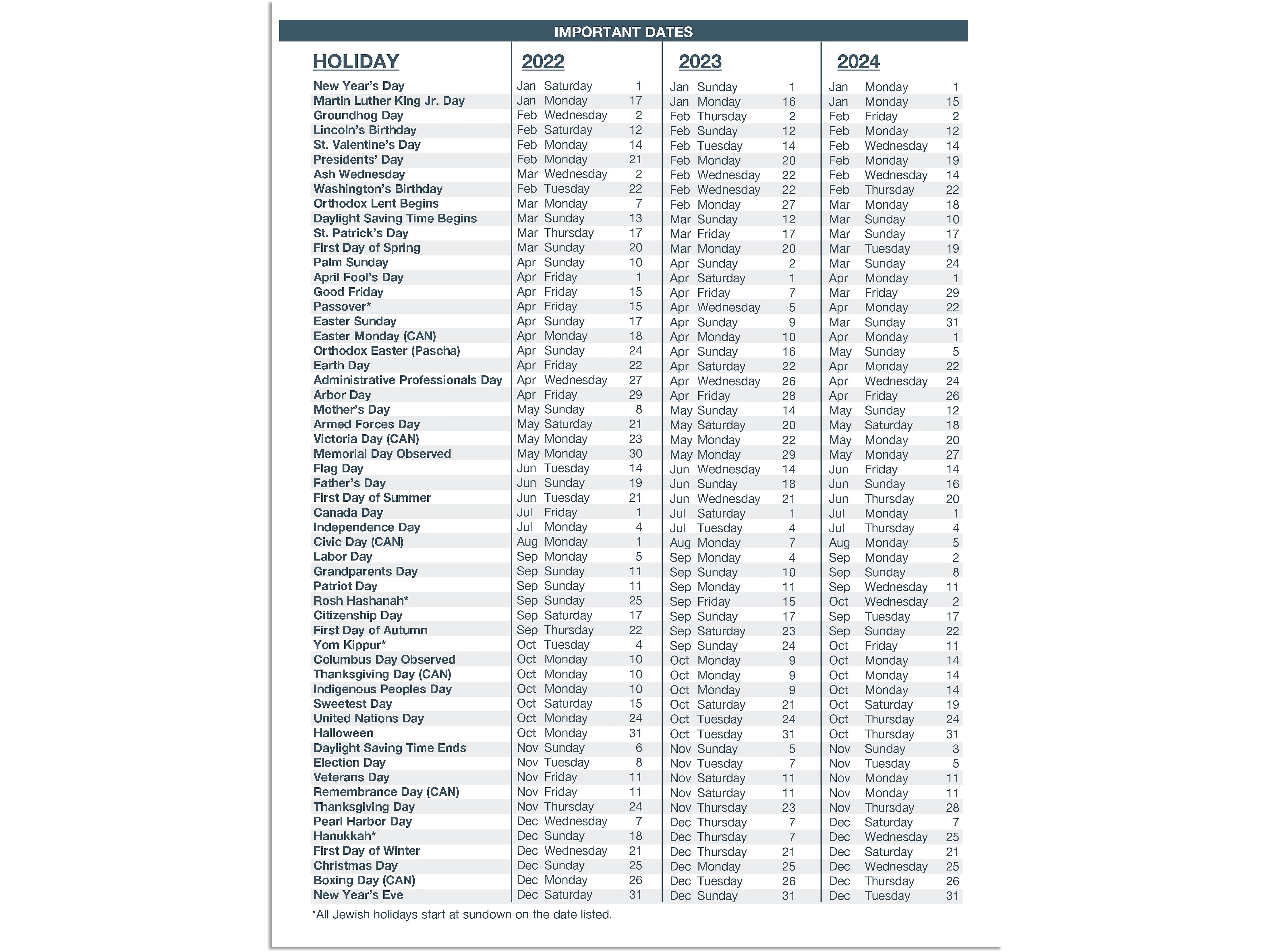 House of Doolittle 2022-2023 8.5" x 11" Appointment Planner Black 262092-22