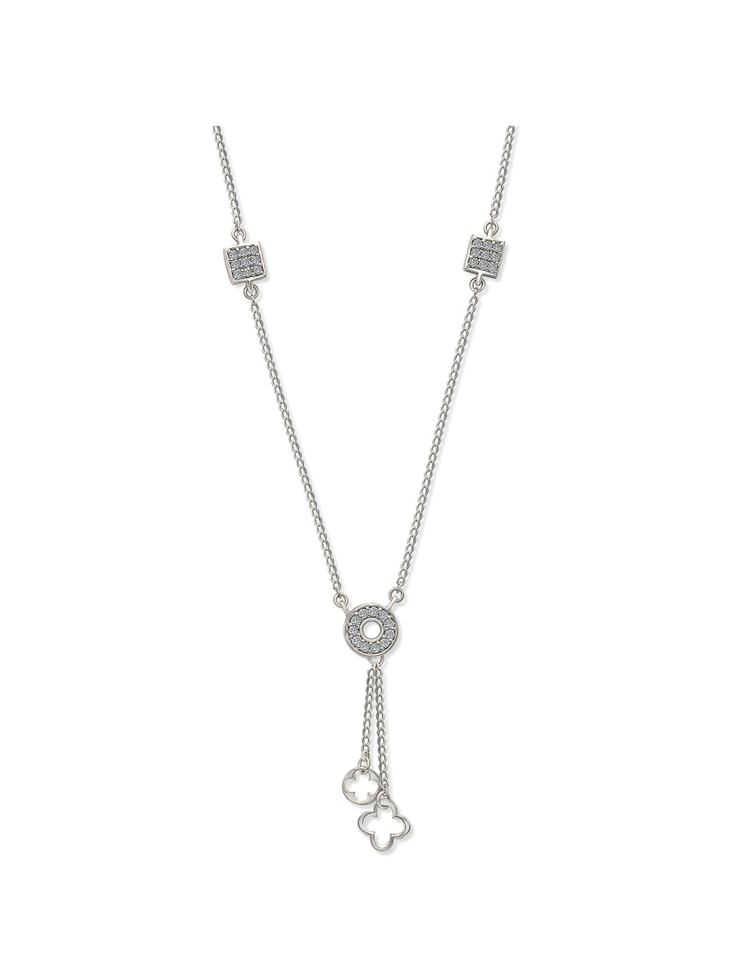 Silberry 92.5 Sterling Silver Wind Chime Necklace