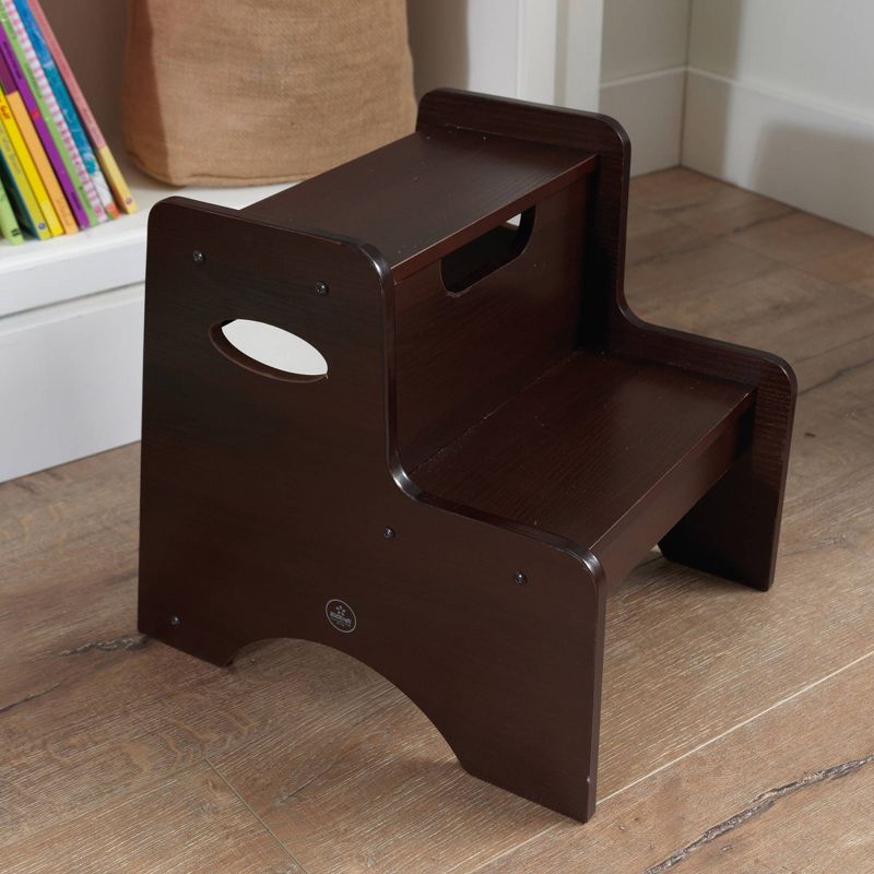 KidKraft Two Step Stool - Espresso