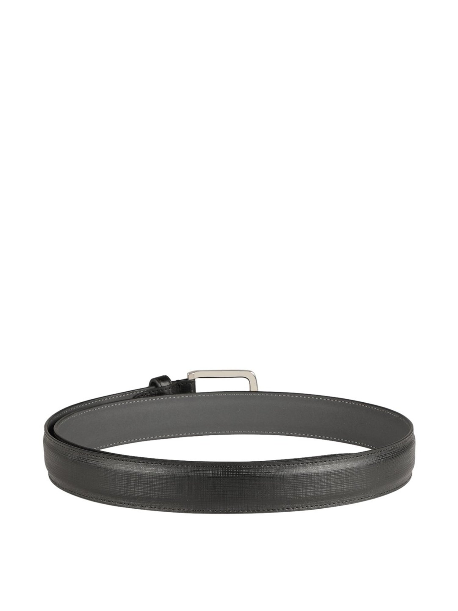 Alvaro Castagnino Black Waist Belt for Men