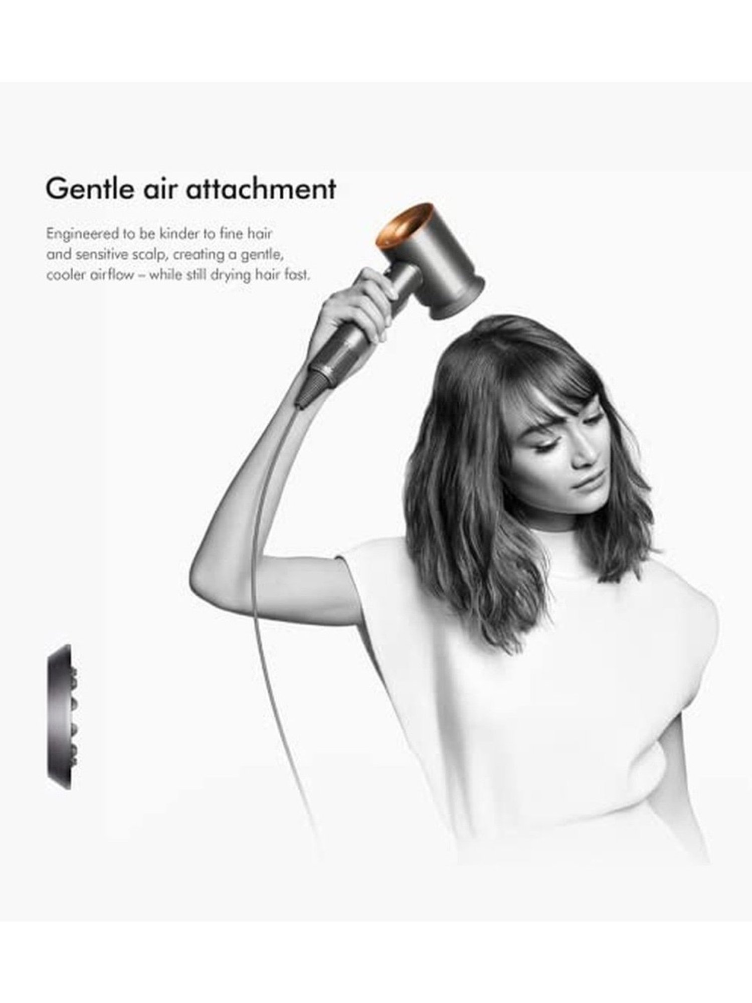 Dyson Supersonic Hair Dryer In Nickel/Copper Colorway