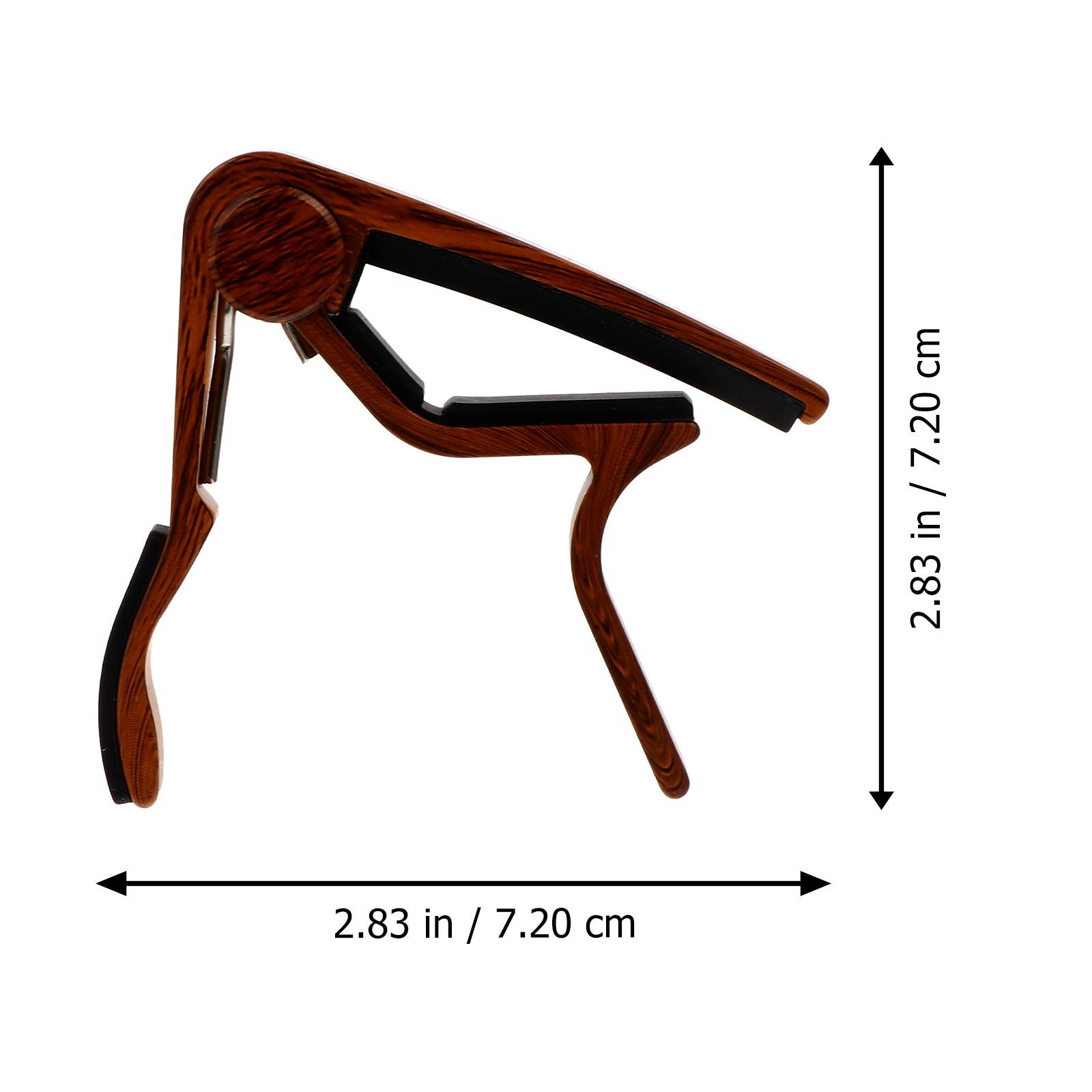 Aluminium Alloy Guitar Capo Professional Guitar Tuner Ukulele Clip-on Tuner