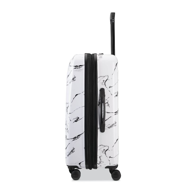 American Tourister 29'' Axion Checked Softside Suitcase - Black